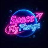 Space Fly Plunge gameplay showing spaceship navigating through asteroid field with weapon upgrades and boss battles